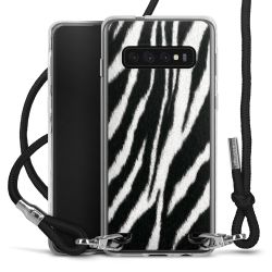 Carry Case Transparent Fabric black/silver