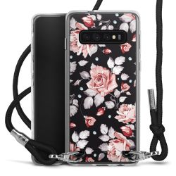 Carry Case Transparent Fabric black/silver