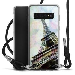 Carry Case Transparent Fabric black/silver