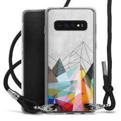 Carry Case Transparent Fabric black/silver