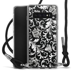 Carry Case Transparent Fabric black/silver