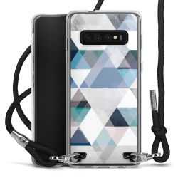 Carry Case Transparent Fabric black/silver