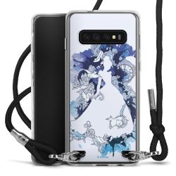 Carry Case Transparent Fabric black/silver