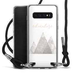 Carry Case Transparent Fabric black/silver