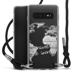 Carry Case Transparent Fabric black/silver