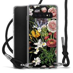 Carry Case Transparent Fabric black/silver