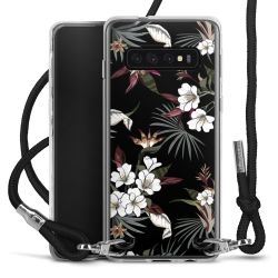 Carry Case Transparent Fabric black/silver