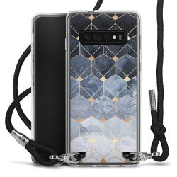 Carry Case Transparent Fabric black/silver