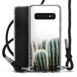 Carry Case Transparent Fabric black/silver