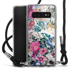 Carry Case Transparent Fabric black/silver