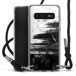 Carry Case Transparent Fabric black/silver