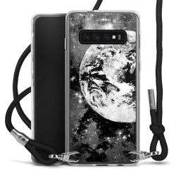 Carry Case Transparent Fabric black/silver