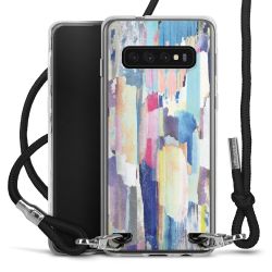 Carry Case Transparent Fabric black/silver