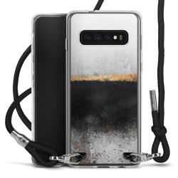 Carry Case Transparent Fabric black/silver