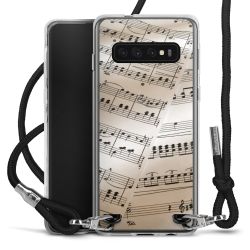 Carry Case Transparent Fabric black/silver