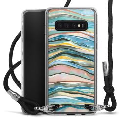 Carry Case Transparent Fabric black/silver