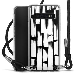 Carry Case Transparent Fabric black/silver