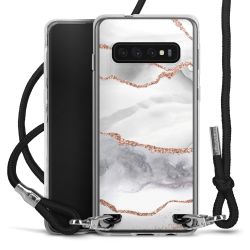 Carry Case Transparent Fabric black/silver