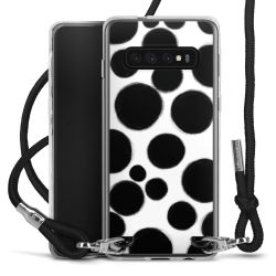 Carry Case Transparent Fabric black/silver