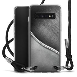 Carry Case Transparent Fabric black/silver