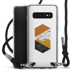 Carry Case Transparent Fabric black/silver