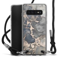 Carry Case Transparent Fabric black/silver