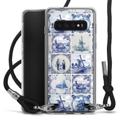 Carry Case Transparent Fabric black/silver