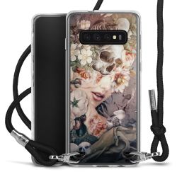 Carry Case Transparent Fabric black/silver