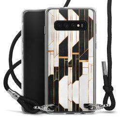 Carry Case Transparent Fabric black/silver