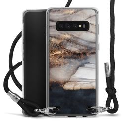 Carry Case Transparent Fabric black/silver