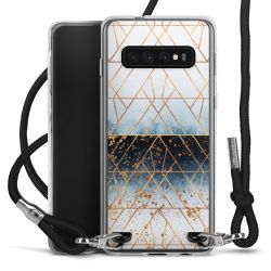 Carry Case Transparent Fabric black/silver