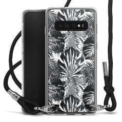 Carry Case Transparent Fabric black/silver