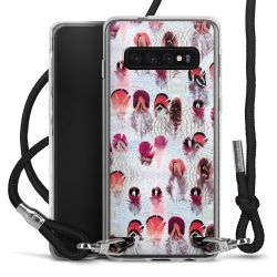 Carry Case Transparent Fabric black/silver