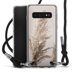 Carry Case Transparent Fabric black/silver