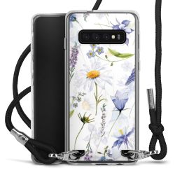 Carry Case Transparent Fabric black/silver