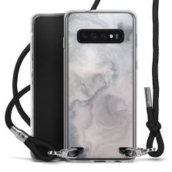 Carry Case Transparent Fabric black/silver