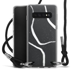 Carry Case Transparent Fabric black/silver