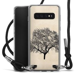 Carry Case Transparent Fabric black/silver