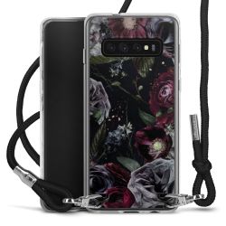 Carry Case Transparent Fabric black/silver