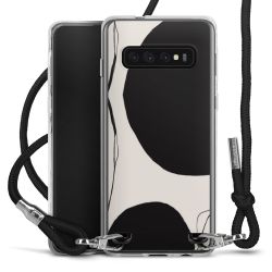 Carry Case Transparent Fabric black/silver