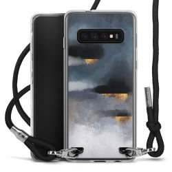 Carry Case Transparent Fabric black/silver