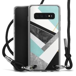 Carry Case Transparent Fabric black/silver