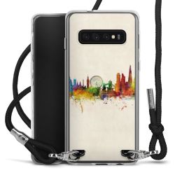 Carry Case Transparent Fabric black/silver