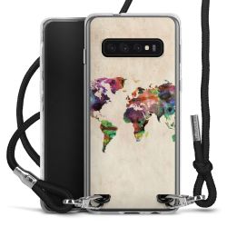 Carry Case Transparent Fabric black/silver