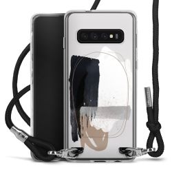 Carry Case Transparent Fabric black/silver