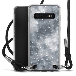 Carry Case Transparent Fabric black/silver