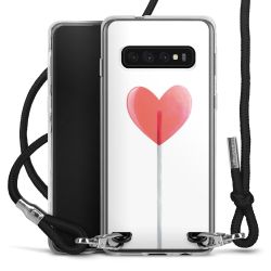 Carry Case Transparent Fabric black/silver