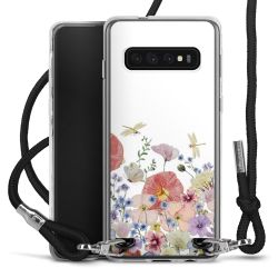 Carry Case Transparent Fabric black/silver