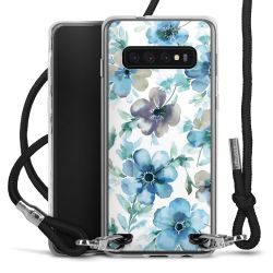 Carry Case Transparent Fabric black/silver