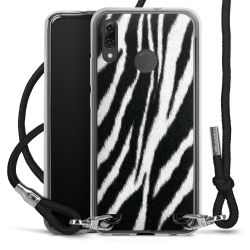 Carry Case Transparent Fabric black/silver